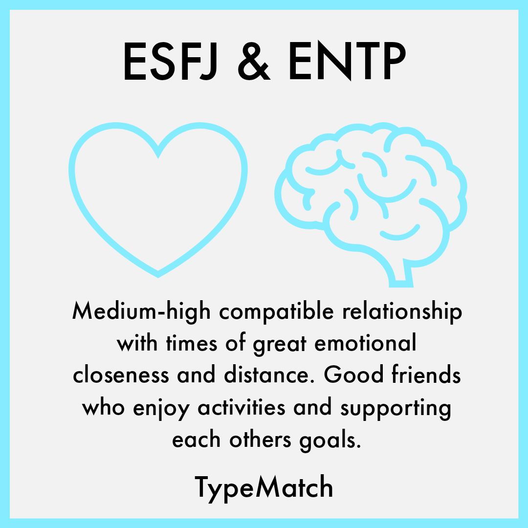 Esfj And Entp Relationship Typematch