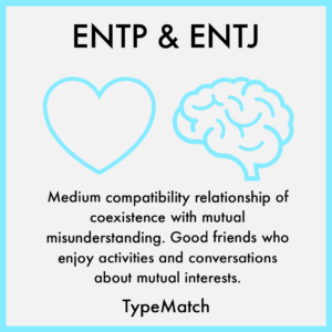 ENTP ENTJ match