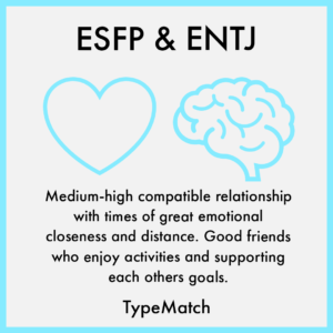 ESFP ENTJ Match