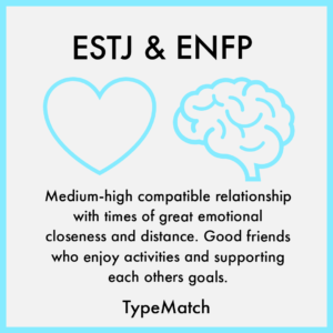 ESTJ ENFP match