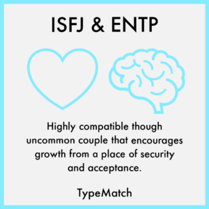 ISFJ ENTP match