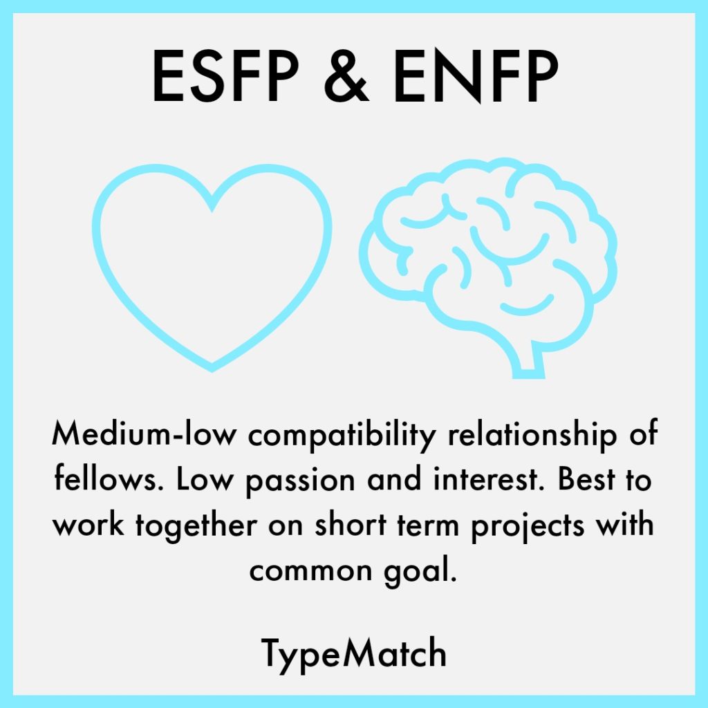 ENFP ESFP MATCH