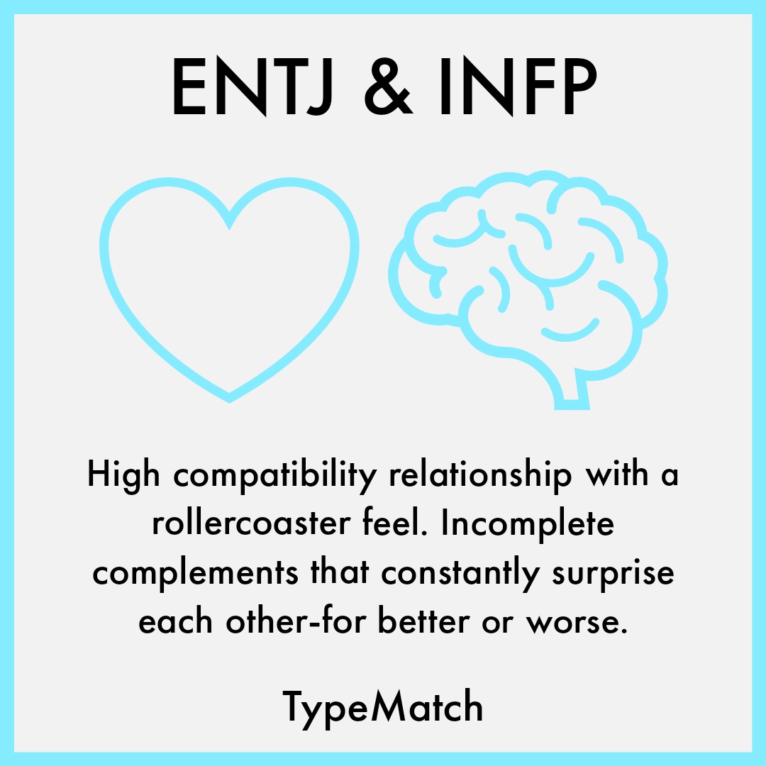 INFP and ENTJ Relationship | TypeMatch