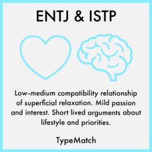 ENTJ ISTP MATCH