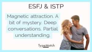 ESFJ ISTP COMPATIBILITY