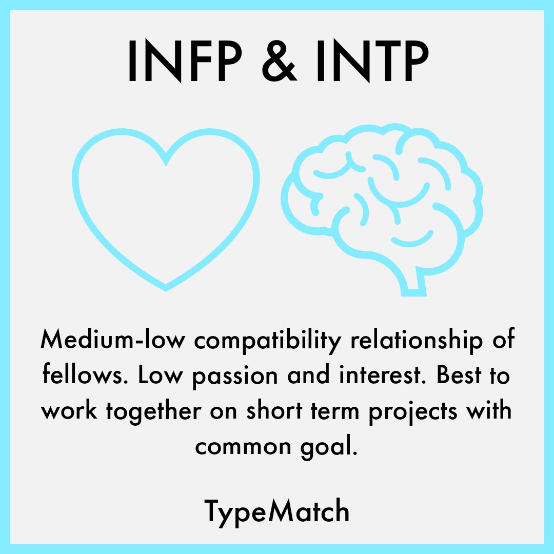 INFP And INTP Relationship TypeMatch