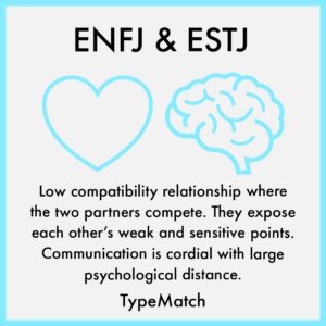 ENFJ ESTJ