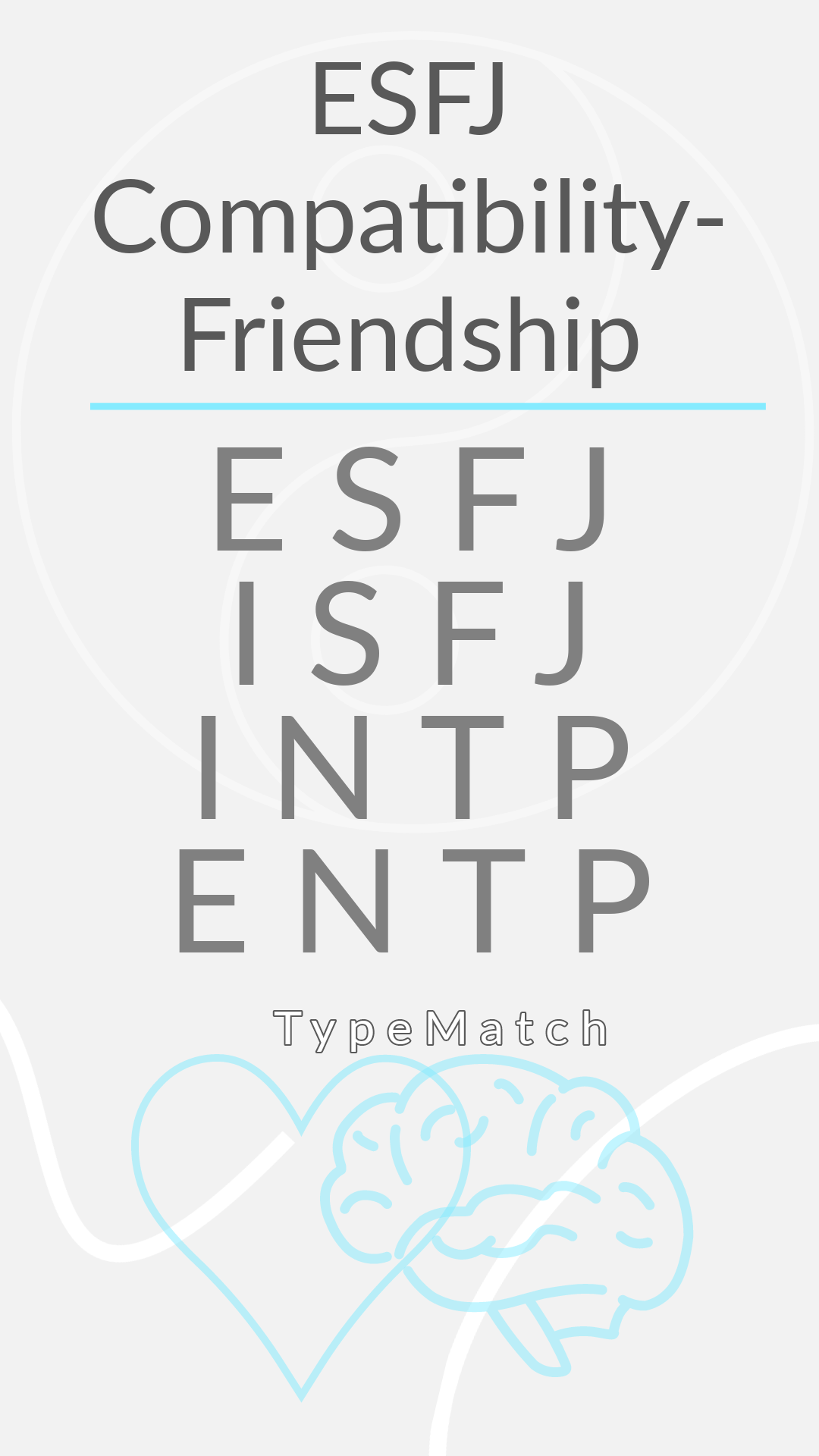 ESFJ Compatibility Chart | TypeMatch