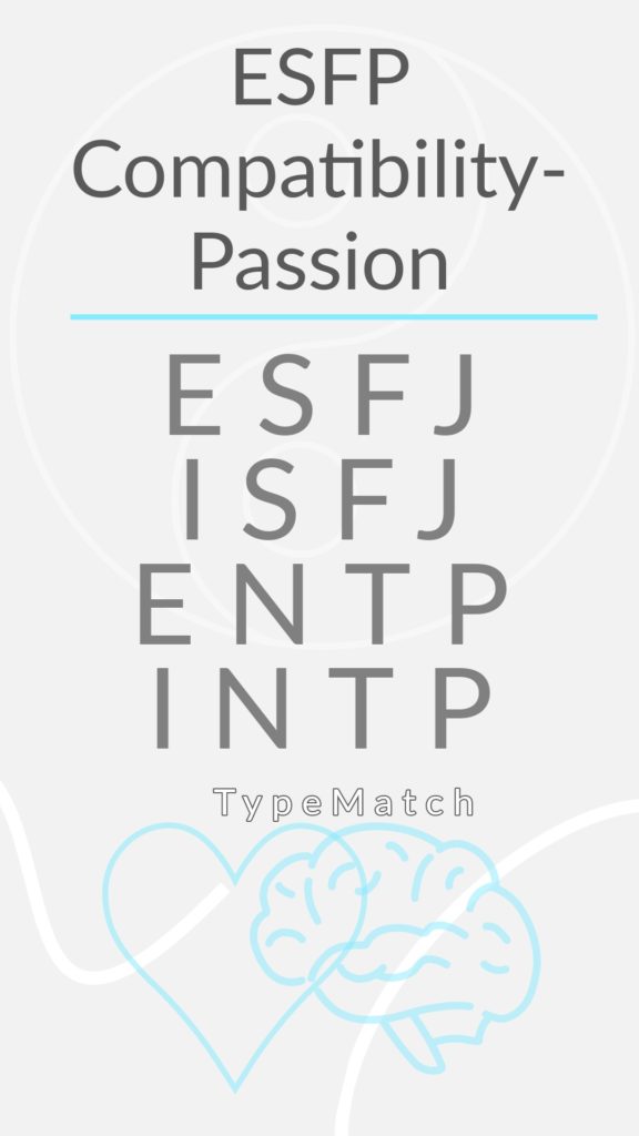 ESFP least compatible