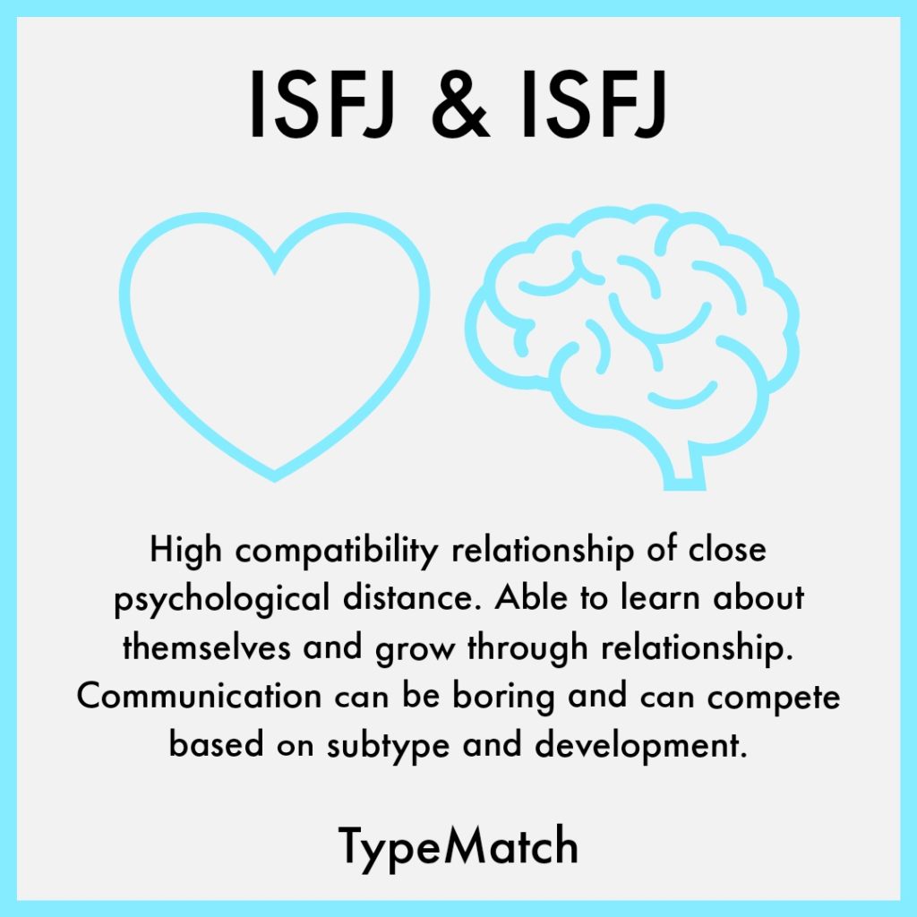 ISFJ and ISFJ Relationship | TypeMatch