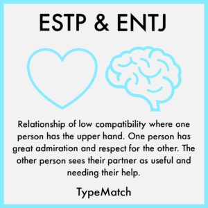 estp entj compatibility