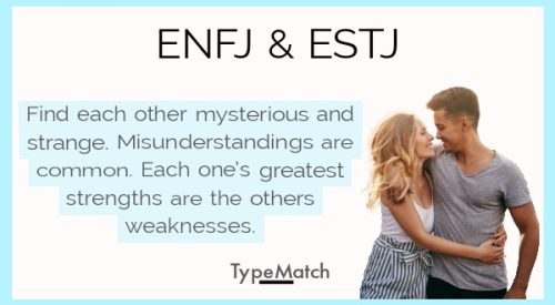 ENFJ ESTJ compatibility