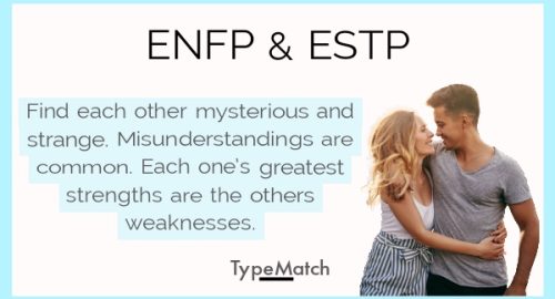 ENFP ESTP compatibility