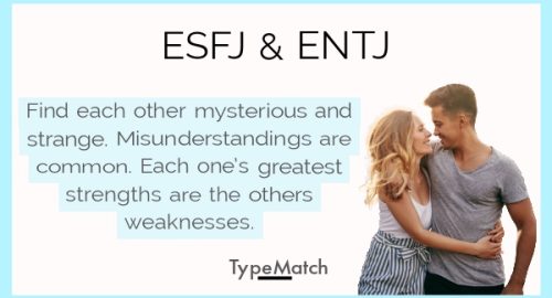 ENTJ ESFJ compatibility