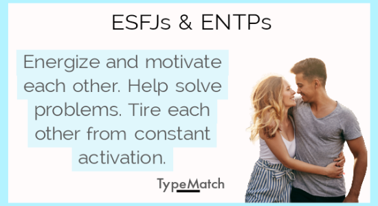 ESFJ ENTP compatibility