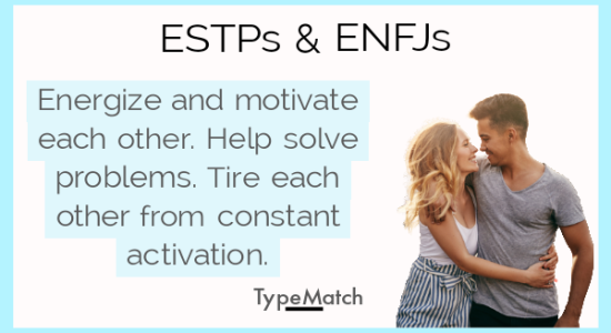 ESTP ENFJ compatibility