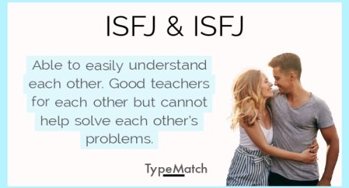 ISFJ AND ISFJ RELATIONSHIP