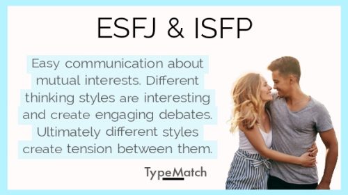 esfj isfp