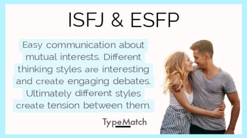 isfj esfp